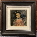 GEORGE GAULT: (British, 1916 - 2001): A framed and glazed mixed media.