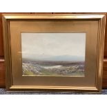JOHN WILLIAM WHITELEY: (British, 1860 - 1936): A framed and glazed watercolour.