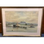 SHEDDEN GOODRICH WILLIAM ROSCOE: (British, 1852 - 1922): A gilt framed and glazed watercolour.