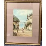 WILLIAM HENRY SWEET: (British, 1861 - 1942): A framed and glazed watercolour.