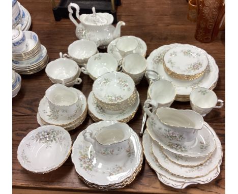 A Royal Albert Haworth patterned tea ware service. Est. £50 - £80.