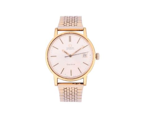 An Omega Automatic Geneve watch.Model: 166.0098Serial: 34716285Year: 1972Case Material: Steel/GiltCase diameter: 35mmDial: Si