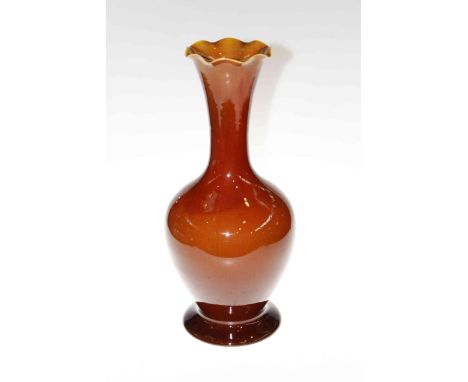 Large Linthorpe pottery vase, no. 2224