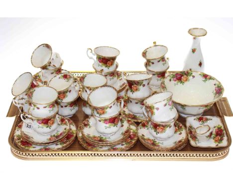 Royal Albert Old Country Roses part tea service