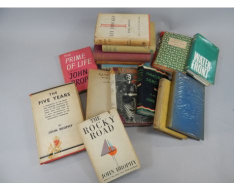 Brophy (John).  Various editions, to include the Primer of Life, The Five Years, The Rocky Road, Jonathan Cape and other publ