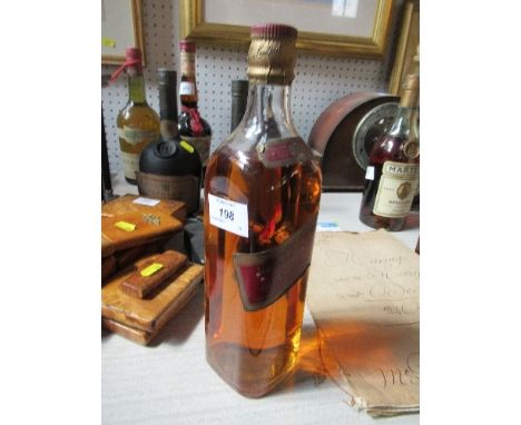 A bottle of Johnnie Walker Red Label Old Scotch Whisky