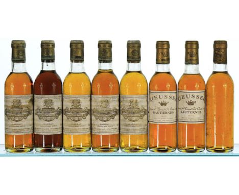 1971 Chateau Doisy-Vedrines 2eme Cru Classe, Barsac Label missing 1x37.5cl 1975 Chateau Rieussec Premier Cru Classe, Sauterne