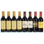 A Fine Mixed Lot of 1995/2004 Bordeaux (Halves)