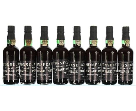 1975 Fonseca, Vintage Port 8x37.5cl   Labels slightly damaged.    This lot forms part of a private collection amassed mainly 