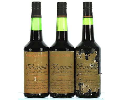 1966 Cellier des Templiers, Mas Serra, Banyuls Grand Cru Label scuffed 1x75cl  1973 Cellier des Templiers, Mas Serra, Banyuls