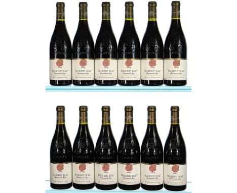 ß 2005 M. Chapoutier, Chateauneuf-du-Pape, Barbe Rac OCC 12x75cl  IN BOND   Packed in 2x6 OCC  Purchased en primeur through a