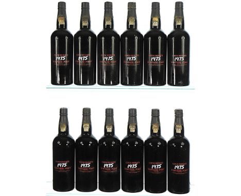 1975 Cockburn, Vintage Port  12x75cl  This lot forms part of a private collection amassed mainly in the 1970s and 1980s by a 