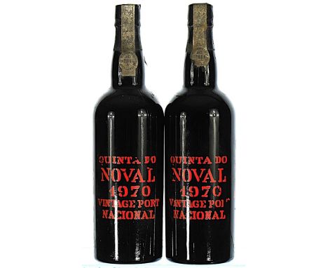 1970 Quinta do Noval, Nacional Port  2x75cl  This lot forms part of a private collection amassed mainly in the 1970s and 1980