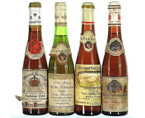 1971 Dr. Burklin-Wolf, Wachenheimer Gerumpel Riesling Auslese, Pfalz 1x37.5cl  1975 Nik Marx Erben, Konzer aus der Wiltingerk