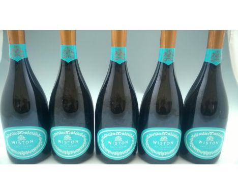 *5 x bottles Wiston South Downs English Sparkling Wine.