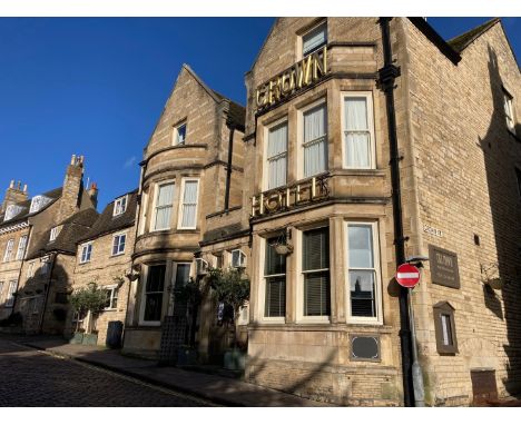 Dinner Bed and Breakfast for two at The Crown Hotel Stamford, with a round of golf at Luffenham  Heath Golf Club included. Ja