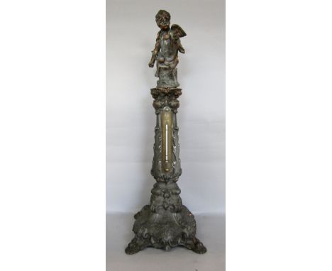 B. Day - Bronze Desk Thermometer, Circa 1828