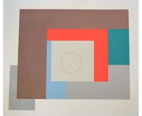 Ben Nicholson - (British 1894-1982) - 'Abstract 1936', coloured lithograph and signature verso, date 1935, and inscribed numb