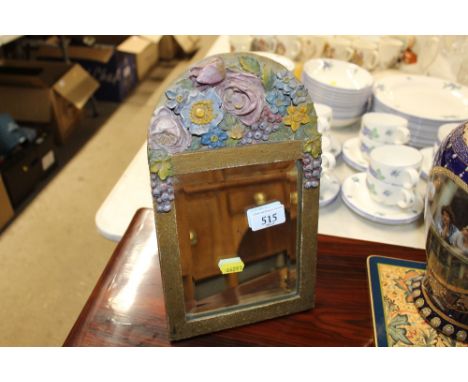 A barbola type easel mirror 