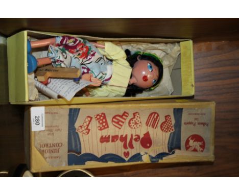 A BOXED VINTAGE PELHAM PUPPET