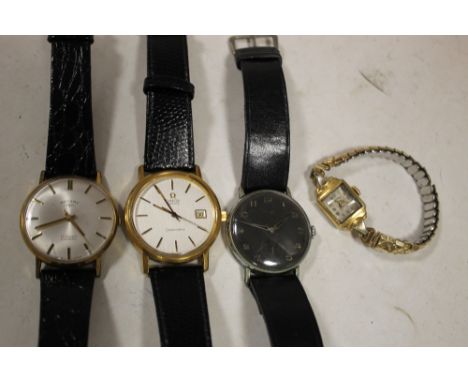 A BOX OF WRISTWATCHES TO INCLUDE ROTARY 