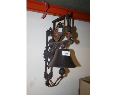 ***A CAST TRACTION ENGINE BELL