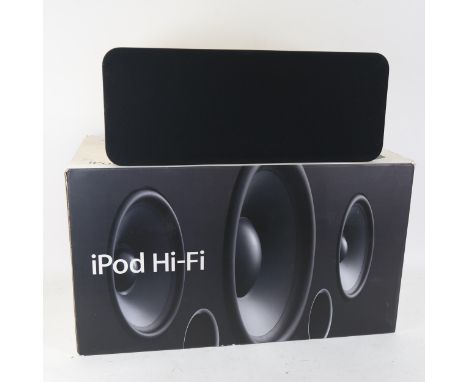 Apple iPod portable stereo speaker system (boxed) 