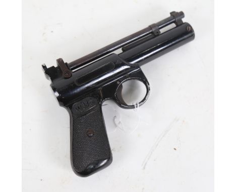 A Vintage Webley air pistol 