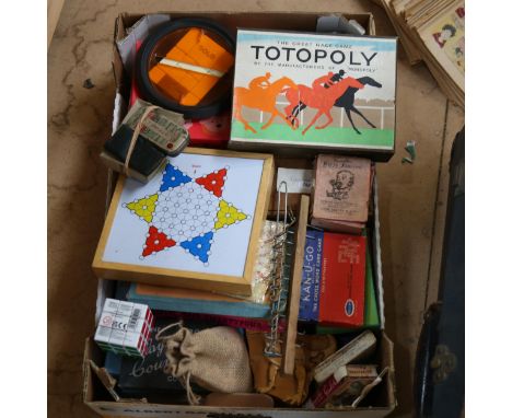 A boxful of Vintage games and puzzles 