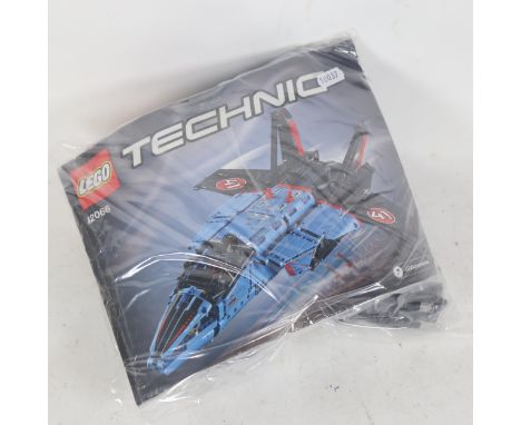 LEGO 42066 Air Race Jet assembly toy, with instruction manual 