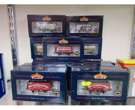 Eleven boxed Bachmann Branch-Line 00 gauge items of rolling stock 