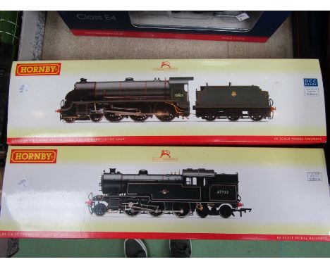 Two boxed Hornby 00 gauge DCC Ready locomotives; R2914 Late BR 2-6-4T Thompson L1 67722 and R2582 BR 4-6-0 Class N15, "3803 S