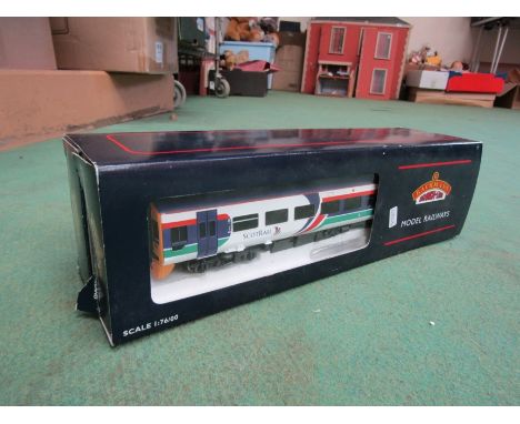 A boxed Bachmann 00 gauge 31-507 158 2 Car DMU "Scotrail"