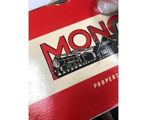 LOT OF VINTAGE BOARD GAMES, including Monopoly and Scrabble