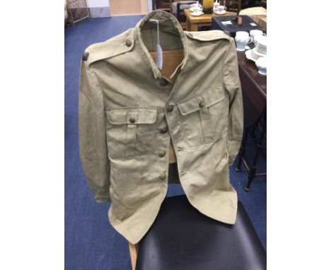 BRITISH ARMY OFFICERS TUNIC and a summer weight jacket (2)