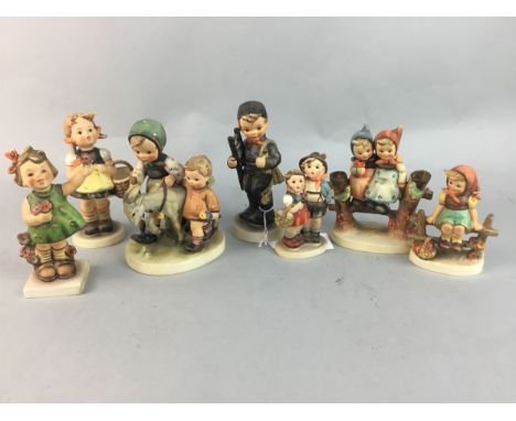 LOT OF FOURTEEN GOEBEL FIGURES, of children