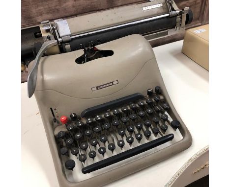 VINTAGE TYPEWRITER, along with another typewriter (2)