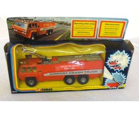 Corgi Major No. 1103 Chubb Pathfinder Airport Crash Truck, boxed.