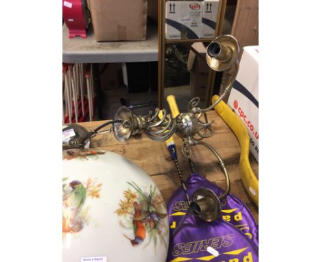 A CHANDELAIR LIGHT FITTING