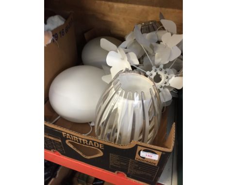 CEILING LIGHT FITTINGS & GLASS DROPLETS