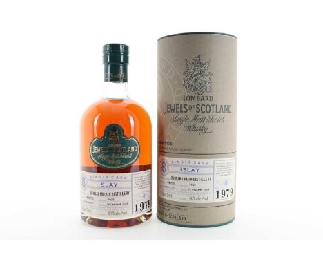 **BUNNAHABHAIN 1979 25 YEAR OLD LOMBARD JEWELS OF SCOTLAND ISLAY SINGLE MALT   **the hammer price of this lot is subject to V