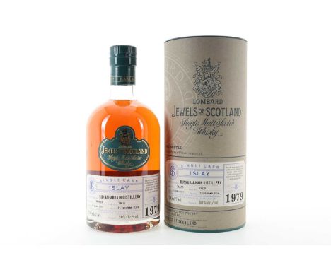 **BUNNAHABHAIN 1979 25 YEAR OLD LOMBARD JEWELS OF SCOTLAND ISLAY SINGLE MALT   **the hammer price of this lot is subject to V