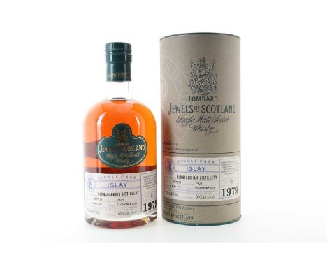 **BUNNAHABHAIN 1979 25 YEAR OLD LOMBARD JEWELS OF SCOTLAND ISLAY SINGLE MALT   **the hammer price of this lot is subject to V