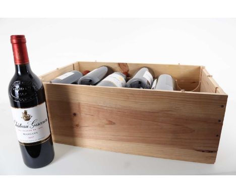 12 BOTTLES OF CHATEAU GISCOURS 2007 MARGAUX FRENCH - BORDEAUX All 13% ABV / 75clQty: 12