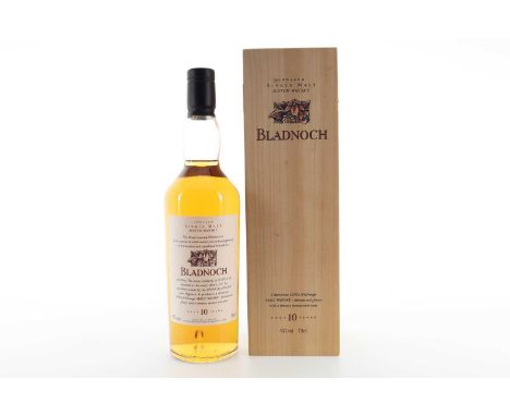 BLADNOCH 10 YEAR OLD FLORA & FAUNA LOWLAND SINGLE MALT 43% ABV / 70clBladnoch distillery, near Wigtown in Dumfries &amp; Gall