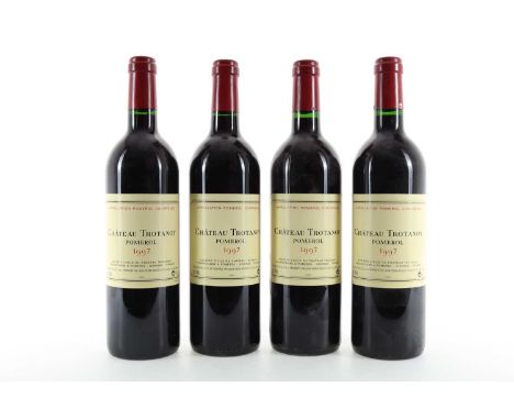 4 BOTTLES OF CHATEAU TROTANOY 1997 POMEROL FRENCH - BORDEAUX All 43% ABV / 75clQty: 4