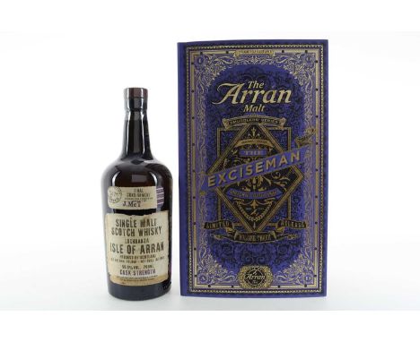 ARRAN THE EXCISEMAN SMUGGLER'S SERIES VOLUME 3 ISLAND SINGLE MALT 56.8% ABV / 70clStill a relative youngster in whisky terms,