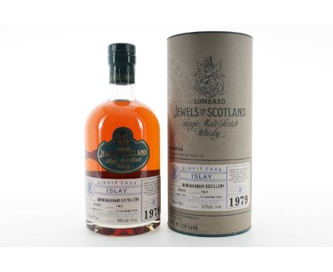 **BUNNAHABHAIN 1979 25 YEAR OLD LOMBARD JEWELS OF SCOTLAND ISLAY SINGLE MALT   **the hammer price of this lot is subject to V