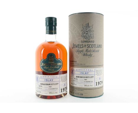 **BUNNAHABHAIN 1979 25 YEAR OLD LOMBARD JEWELS OF SCOTLAND ISLAY SINGLE MALT   **the hammer price of this lot is subject to V