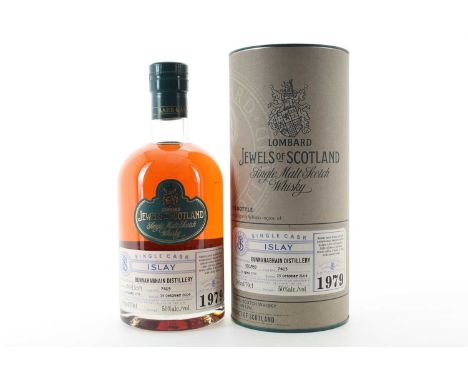 **BUNNAHABHAIN 1979 25 YEAR OLD LOMBARD JEWELS OF SCOTLAND ISLAY SINGLE MALT   **the hammer price of this lot is subject to V